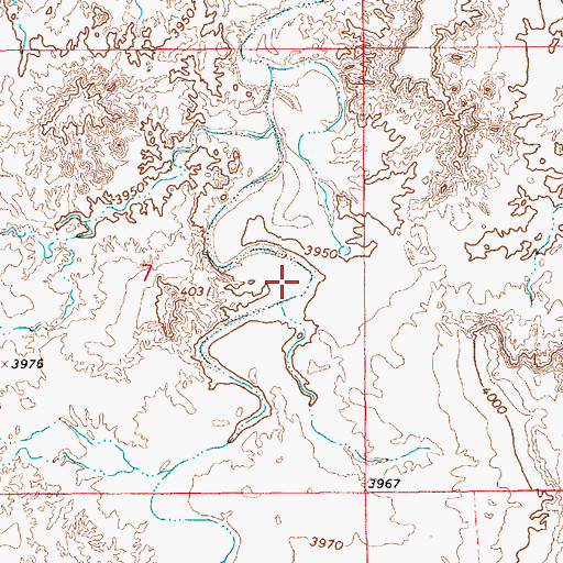 Topographic Map of 05173 Water Well, NM