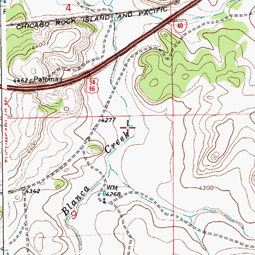 Topographic Map of 10096 Water Well, NM
