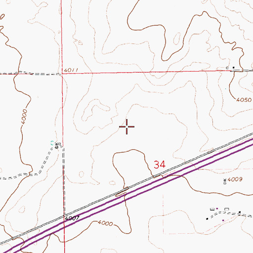 Topographic Map of 05562 Water Well, NM