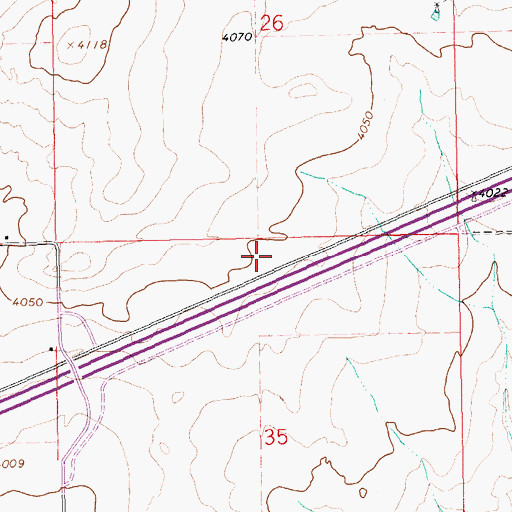 Topographic Map of 05564 Water Well, NM
