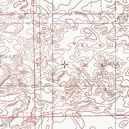 Topographic Map of 12141 Water Well, NM