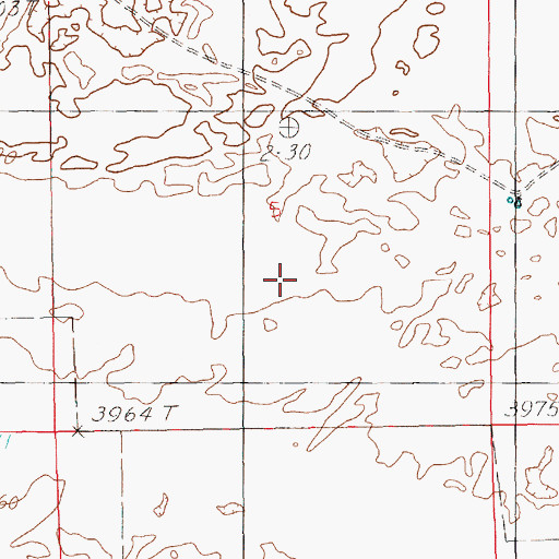 Topographic Map of P-284-A Water Well, NM