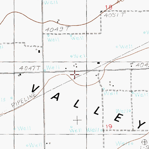 Topographic Map of 12326 Water Well, NM