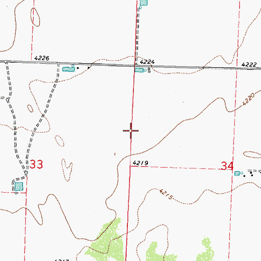 Topographic Map of 00729 Water Well, NM