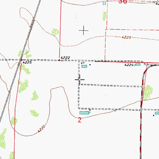 Topographic Map of 06006 Water Well, NM