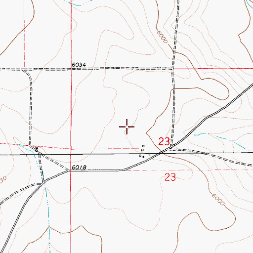 Topographic Map of Fluhman, NM