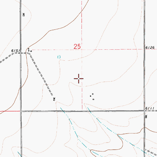 Topographic Map of Fluhman, NM
