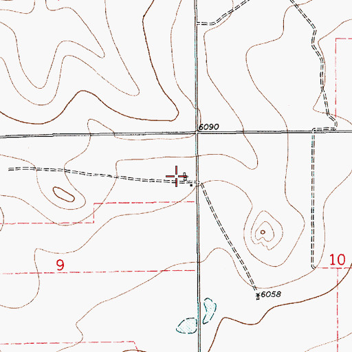 Topographic Map of Fleming, NM