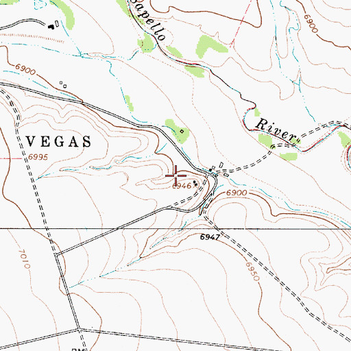 Topographic Map of Craig, NM