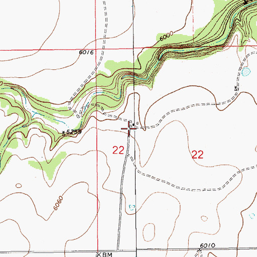 Topographic Map of Wilkinson, NM