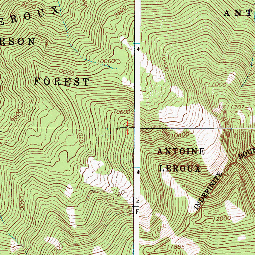 Topographic Map of Vuicich, NM