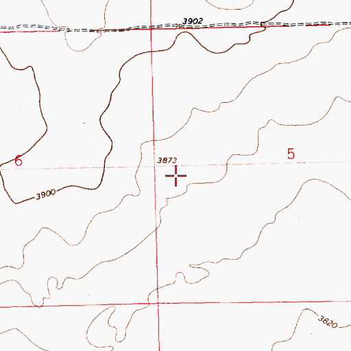 Topographic Map of 05252 Water Well, NM