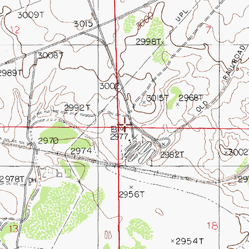 Topographic Map of United States Potash Company Refinery, NM