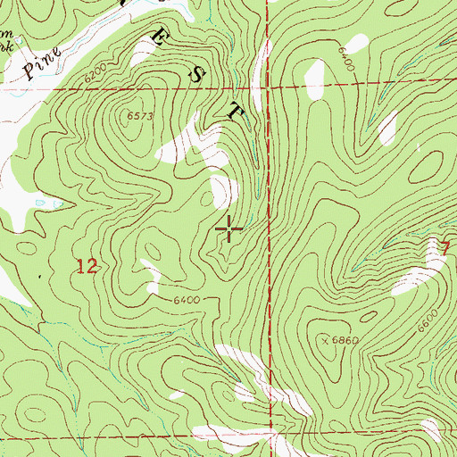 Topographic Map of Mount Owens Tank, NM