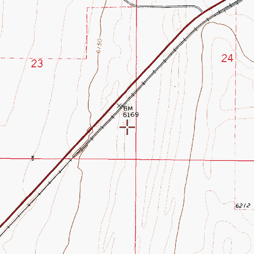 Topographic Map of Torrance County, NM