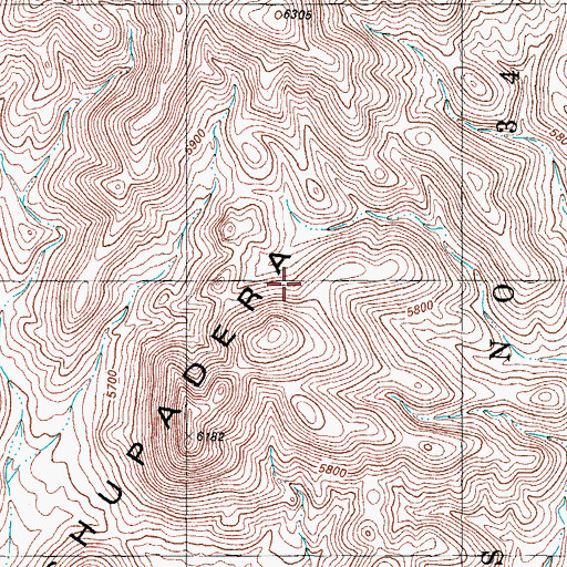 Topographic Map of Pedro Armendariz Grant Number 34, NM