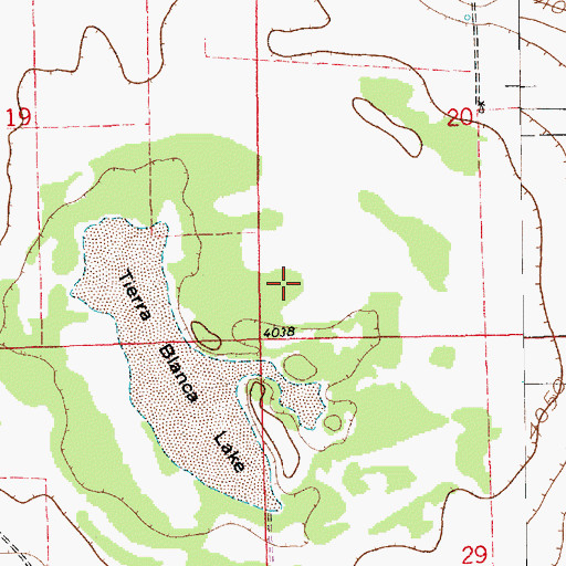 Topographic Map of Smith Lake, NM