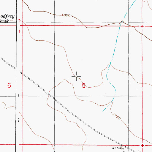 Topographic Map of El Paso Draw, NM