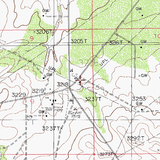 Topographic Map of KBPM-La Huerta (Los Alamos), NM
