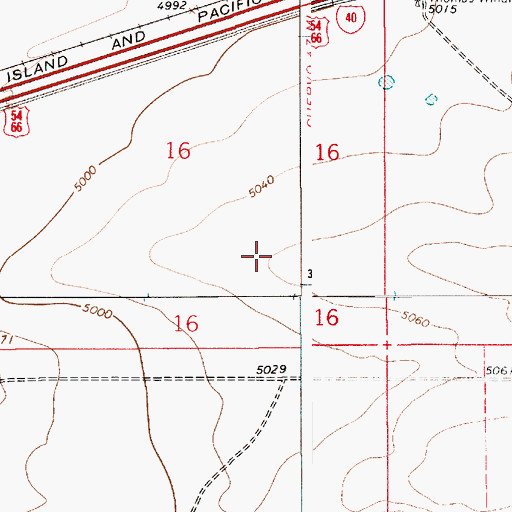 Topographic Map of Ratliff, NM