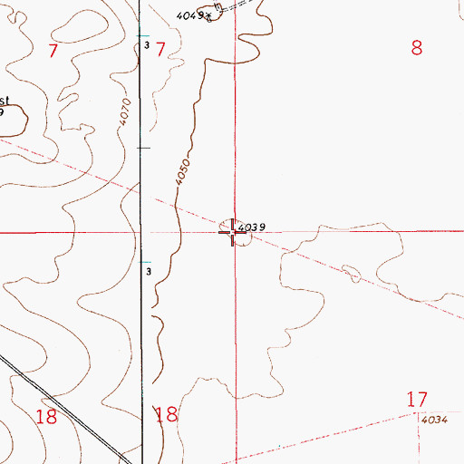 Topographic Map of Billy the Kid Museum, NM