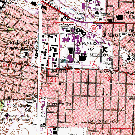 Topographic Map of Spanish History Museum, NM