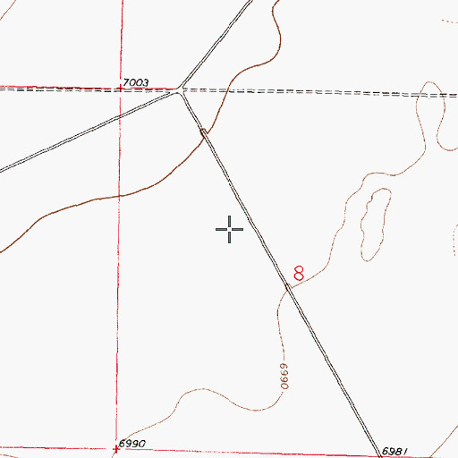 Topographic Map of National Radio Astronomy Observatory VLA Telescope, NM