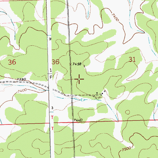 Topographic Map of Haynes, NM