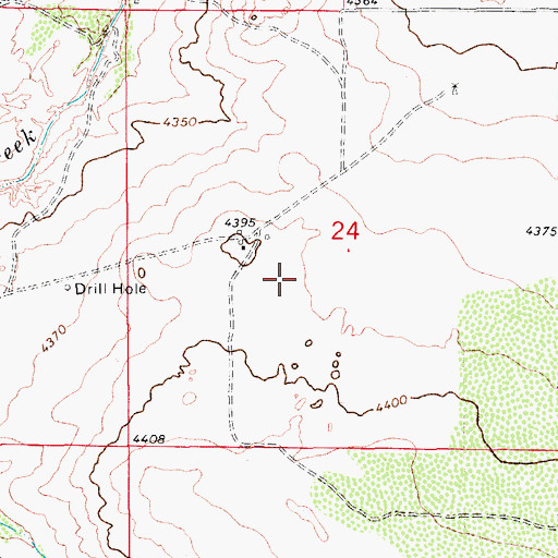 Topographic Map of Wallus, NM