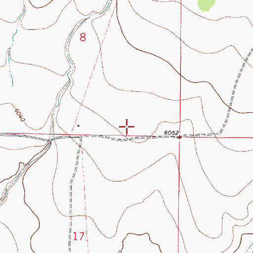 Topographic Map of Harless, NM