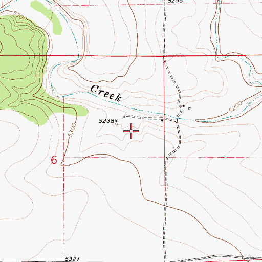 Topographic Map of Esquibel, NM