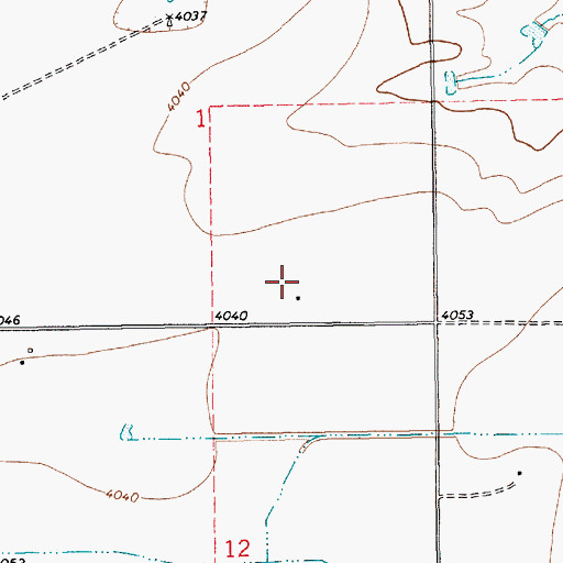 Topographic Map of Dowell, NM