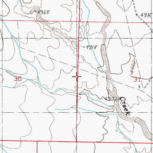 Topographic Map of 06134 Water Well, NM