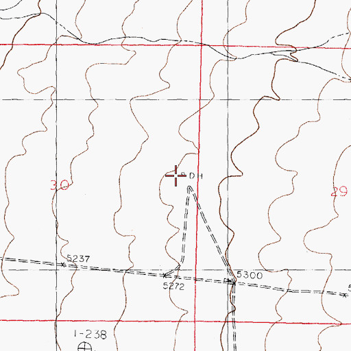 Topographic Map of 01524 Water Well, NM