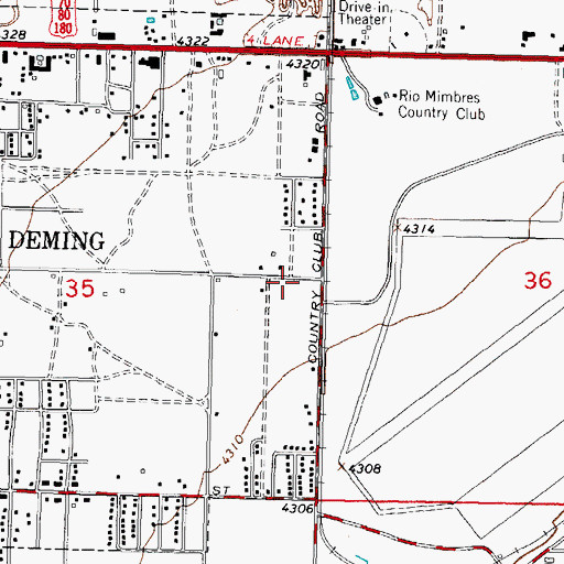 Topographic Map of 00150 Water Well, NM