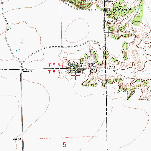 Topographic Map of 10775 Water Well, NM