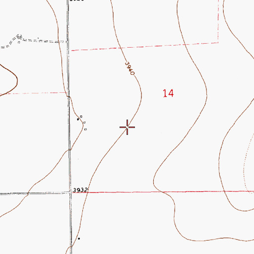 Topographic Map of 05431 Water Well, NM