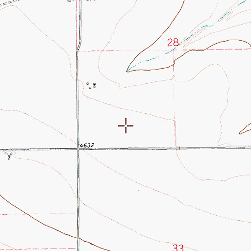 Topographic Map of 10412 Water Well, NM