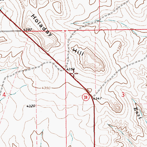 Topographic Map of 05282 Water Well, NM