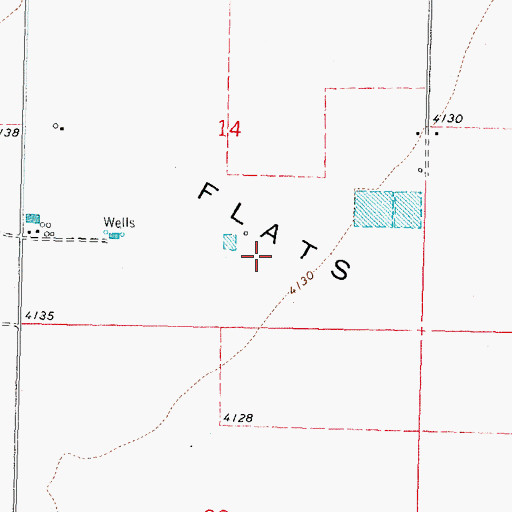 Topographic Map of 00315 Water Well, NM