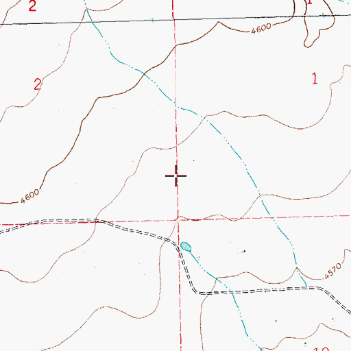Topographic Map of 06040 Water Well, NM