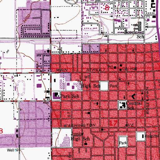 Topographic Map of 06043 Water Well, NM