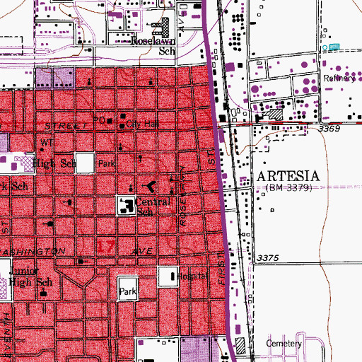 Topographic Map of 06045 Water Well, NM