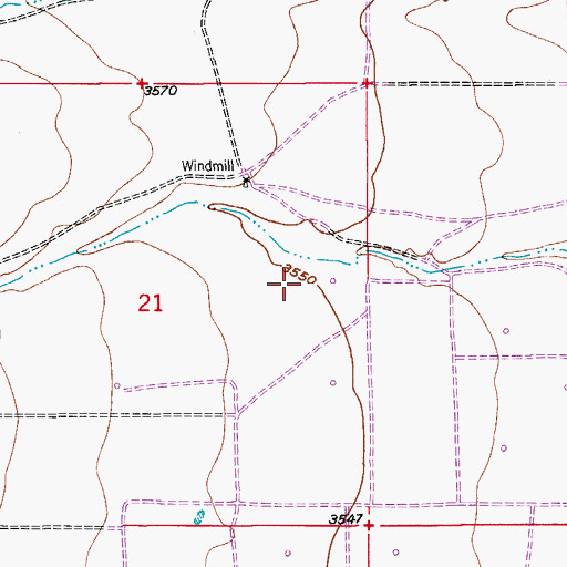 Topographic Map of 06006 Water Well, NM