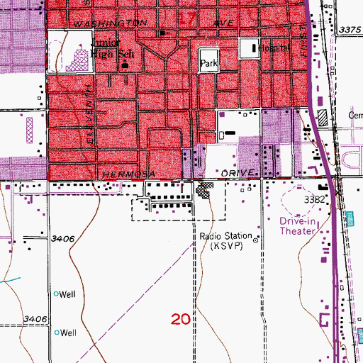 Topographic Map of 06049 Water Well, NM