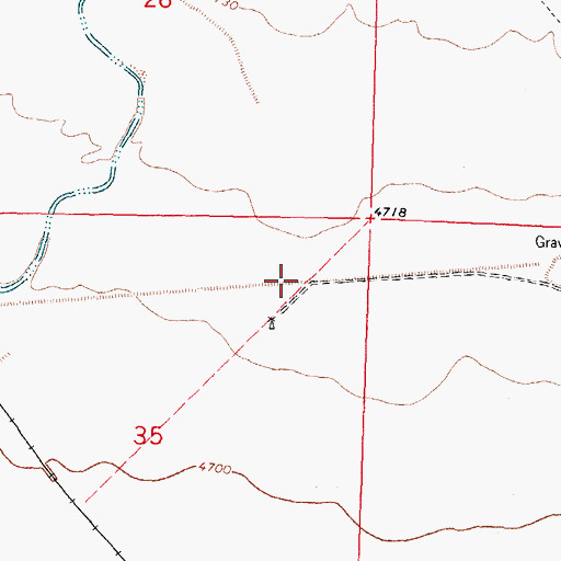 Topographic Map of 01310 Water Well, NM