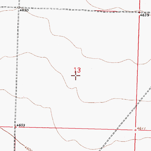 Topographic Map of 10042 Water Well, NM