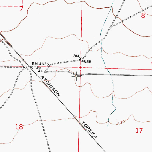 Topographic Map of 06084 Water Well, NM