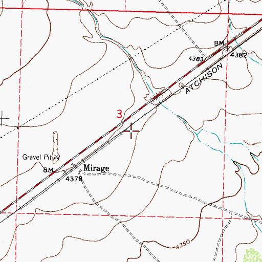 Topographic Map of 10058 Water Well, NM