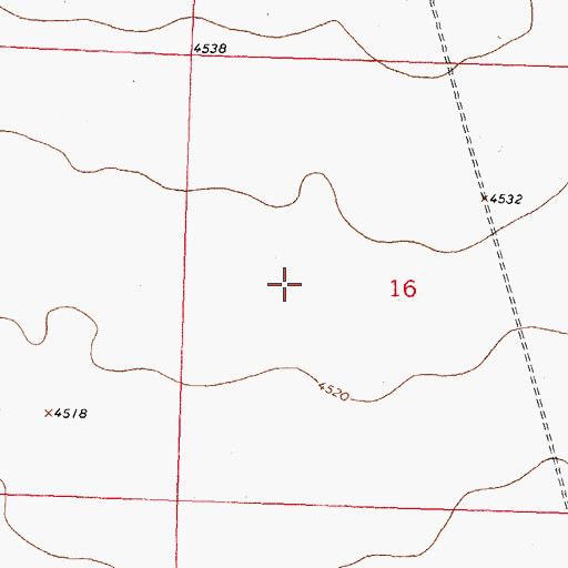 Topographic Map of 06090 Water Well, NM